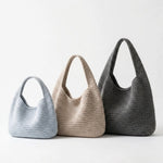 Crochet Slouehy Hobo Bag- Includes 3 Sizes Small, Medium & Large